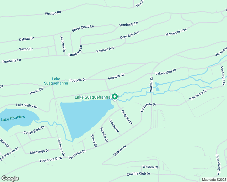 map of restaurants, bars, coffee shops, grocery stores, and more near 258 Lake Valley Drive in Hazleton