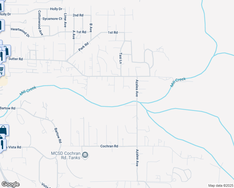 map of restaurants, bars, coffee shops, grocery stores, and more near 1465 Sharon Avenue in McKinleyville