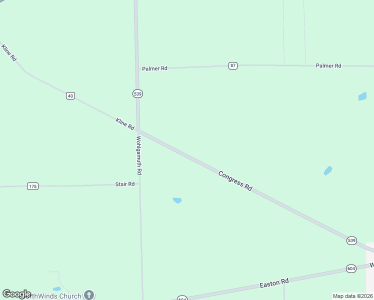 map of restaurants, bars, coffee shops, grocery stores, and more near 10985 Congress Road in West Salem