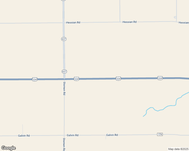 map of restaurants, bars, coffee shops, grocery stores, and more near 18285 U.S. 224 in Middle Point
