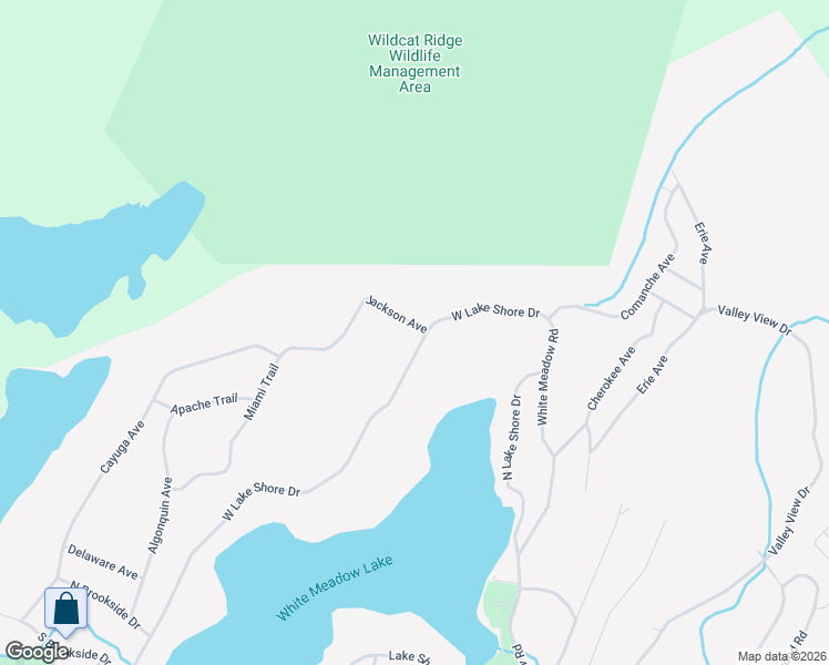 map of restaurants, bars, coffee shops, grocery stores, and more near 194 West Lake Shore Drive in Rockaway
