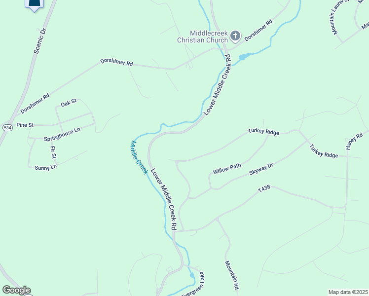 map of restaurants, bars, coffee shops, grocery stores, and more near 111 Turkey Ridge in Kunkletown