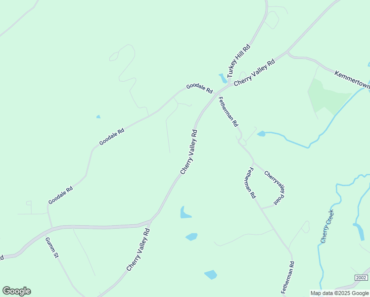 map of restaurants, bars, coffee shops, grocery stores, and more near 5911 Cherry Valley Road in Stroudsburg