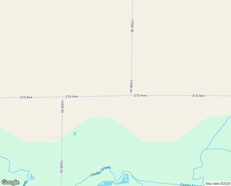 map of restaurants, bars, coffee shops, grocery stores, and more near 1743 210 Avenue in Cameron