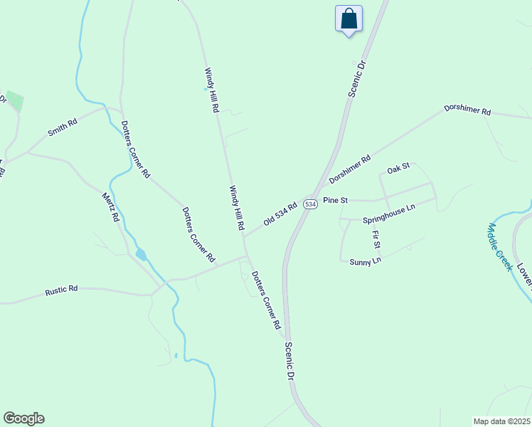 map of restaurants, bars, coffee shops, grocery stores, and more near 519 Bruch Road in Kunkletown