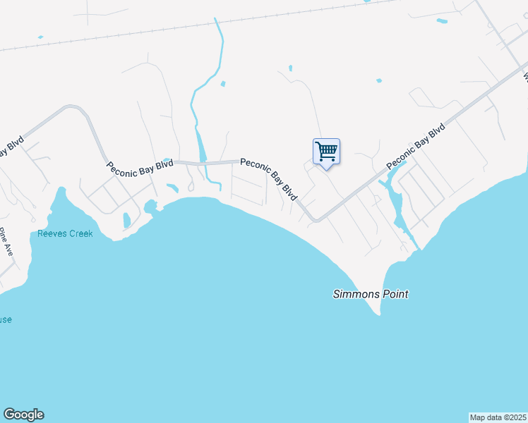 map of restaurants, bars, coffee shops, grocery stores, and more near 1 Locust in Riverhead