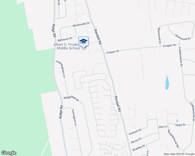 map of restaurants, bars, coffee shops, grocery stores, and more near 253 Glen Drive in Ridge