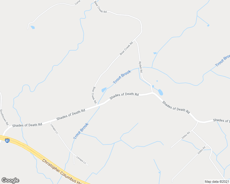 map of restaurants, bars, coffee shops, grocery stores, and more near 411 Shades of Death Road in Allamuchy Township