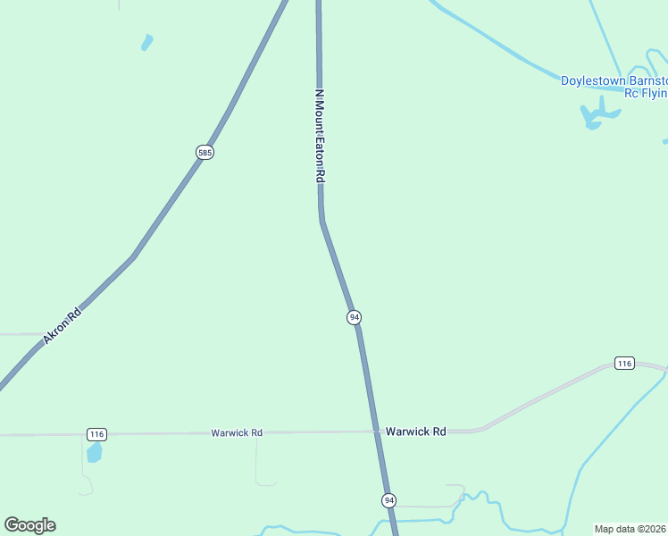 map of restaurants, bars, coffee shops, grocery stores, and more near 10998 Mount Eaton Road North in Marshallville