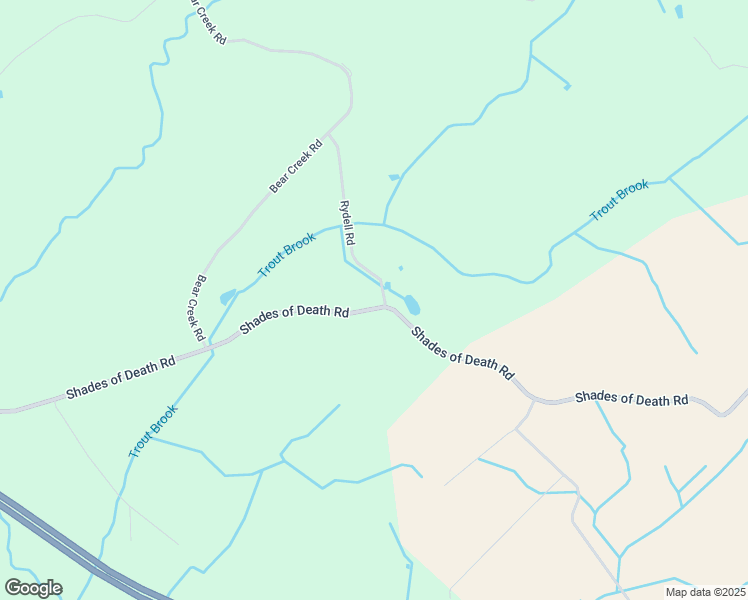 map of restaurants, bars, coffee shops, grocery stores, and more near 425 Shades of Death Road in Allamuchy Township