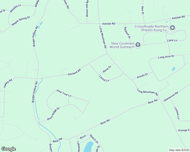 map of restaurants, bars, coffee shops, grocery stores, and more near 155 Laurel Lane in Effort