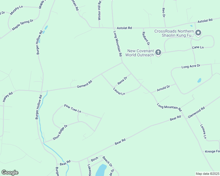 map of restaurants, bars, coffee shops, grocery stores, and more near 155 Laurel Lane in Effort