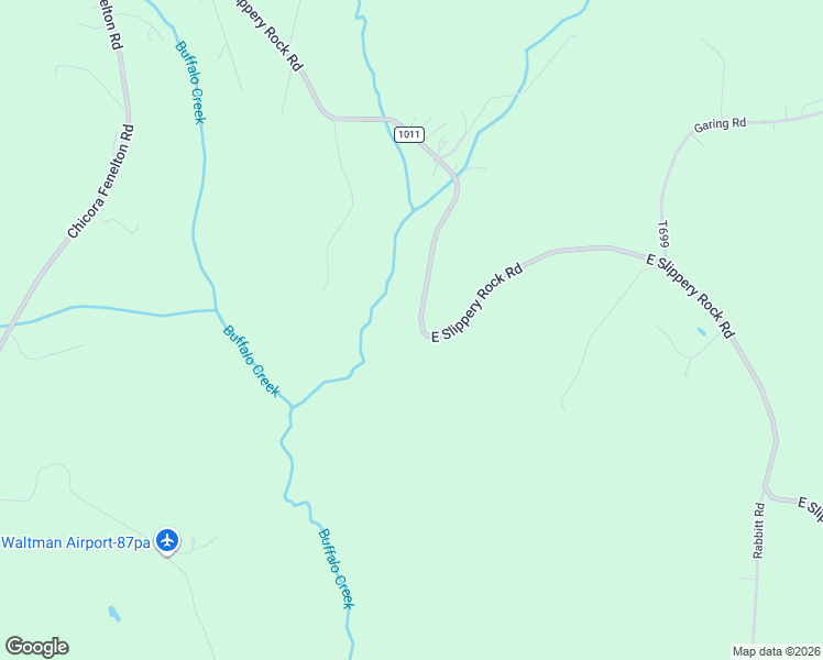 map of restaurants, bars, coffee shops, grocery stores, and more near 528 E Slippery Rock Rd in Chicora