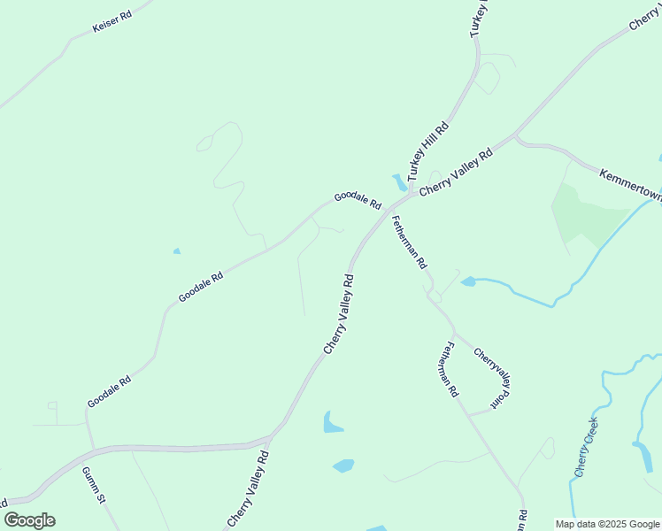 map of restaurants, bars, coffee shops, grocery stores, and more near 5931 Cherry Valley Road in Stroudsburg