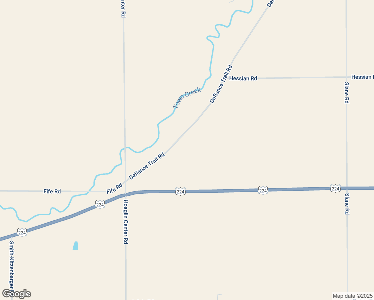 map of restaurants, bars, coffee shops, grocery stores, and more near 16258 Defiance Trail Road in Van Wert