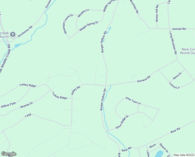 map of restaurants, bars, coffee shops, grocery stores, and more near 879 Burger Hollow Road in Kunkletown