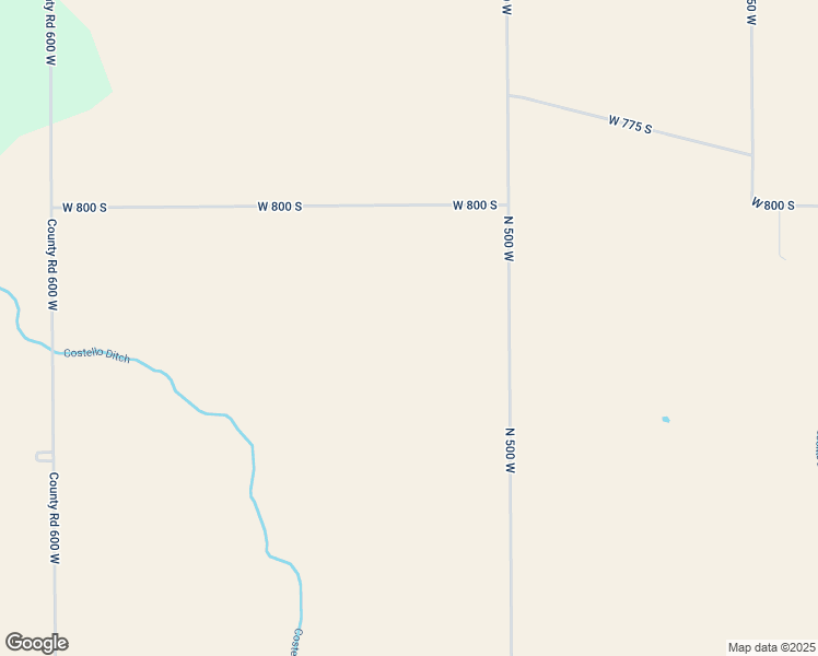 map of restaurants, bars, coffee shops, grocery stores, and more near 5121 West 800 South in Kewanna