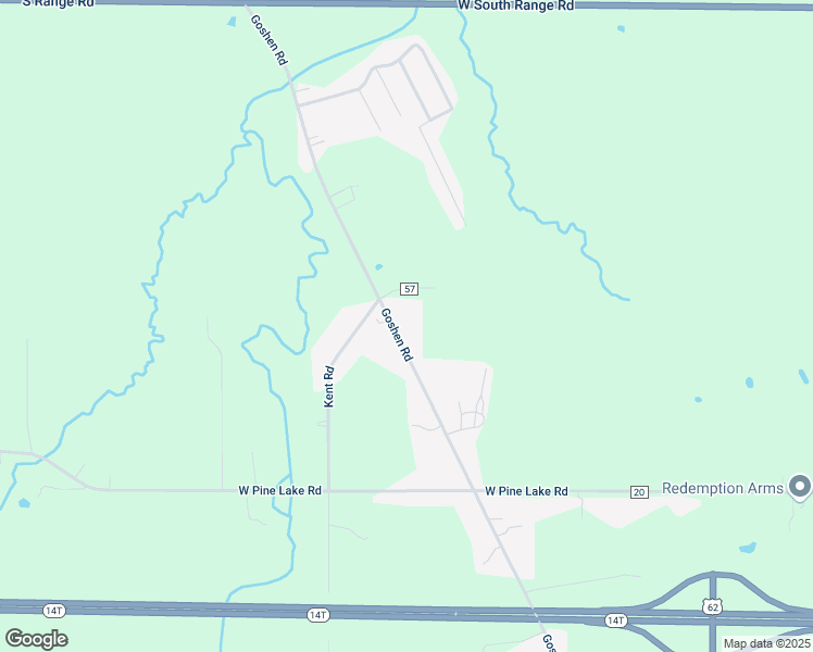 map of restaurants, bars, coffee shops, grocery stores, and more near 12685 Goshen Road in Salem