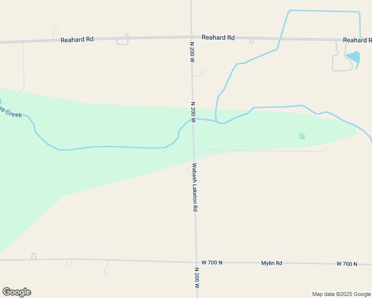 map of restaurants, bars, coffee shops, grocery stores, and more near 7504 Wabash Laketon Road in North Manchester