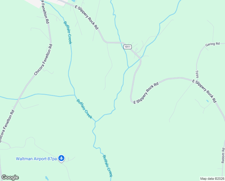 map of restaurants, bars, coffee shops, grocery stores, and more near 528 East Slippery Rock Road in Chicora