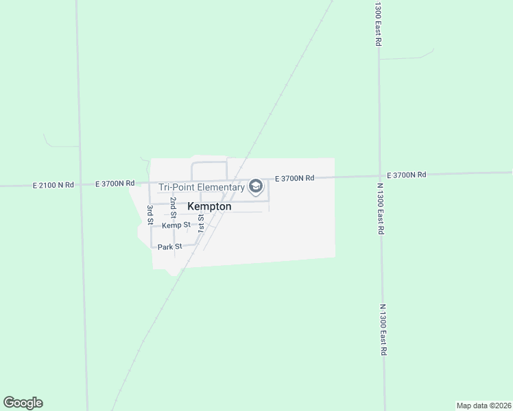 map of restaurants, bars, coffee shops, grocery stores, and more near 104 Main Street in Kempton