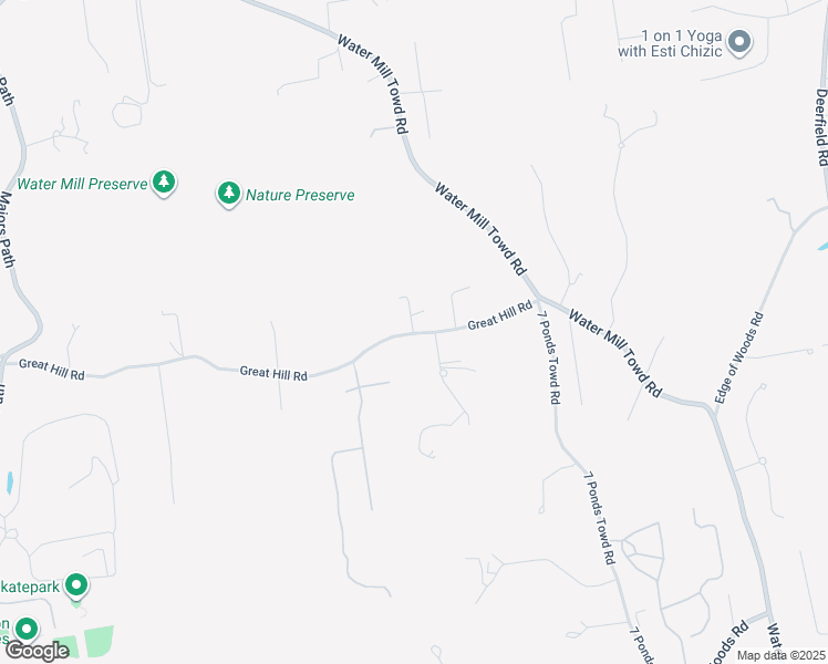 map of restaurants, bars, coffee shops, grocery stores, and more near 454 Broadway in Southampton