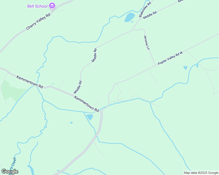 map of restaurants, bars, coffee shops, grocery stores, and more near Poplar Valley Road West in Stroudsburg