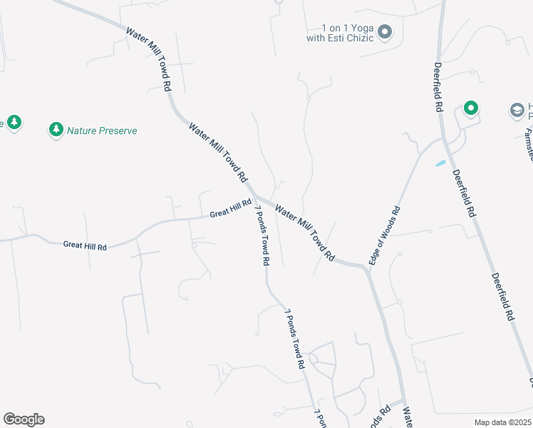map of restaurants, bars, coffee shops, grocery stores, and more near 339 Water Mill Towd Road in Southampton