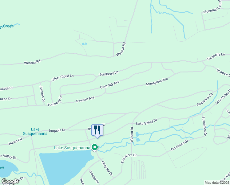map of restaurants, bars, coffee shops, grocery stores, and more near 46 Manayunk Avenue in Hazleton