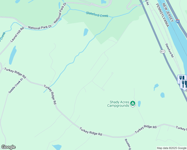 map of restaurants, bars, coffee shops, grocery stores, and more near 312 Gallery Lane in Mount Bethel