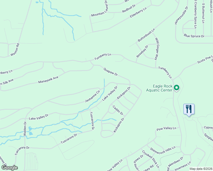 map of restaurants, bars, coffee shops, grocery stores, and more near Janhanna Cir in Luzerne
