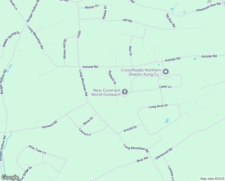 map of restaurants, bars, coffee shops, grocery stores, and more near 4138 Radiant Drive in Effort