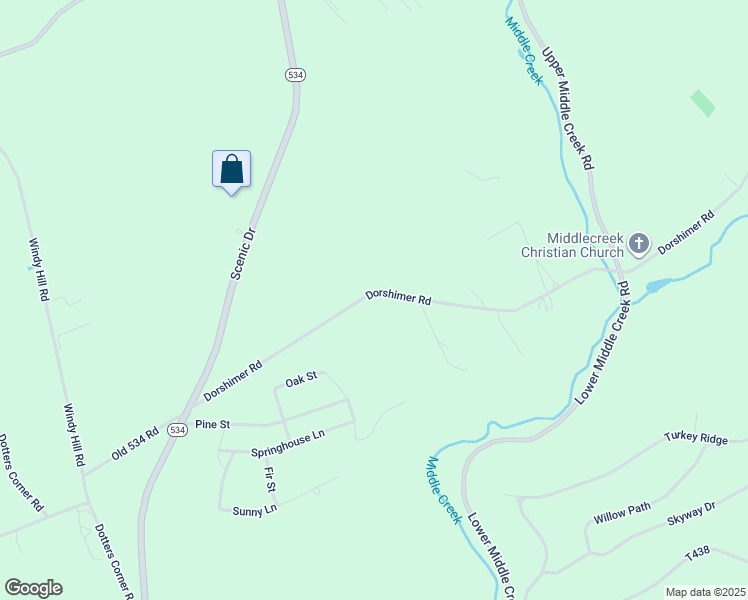map of restaurants, bars, coffee shops, grocery stores, and more near 198 Dorshimer Road in Kunkletown