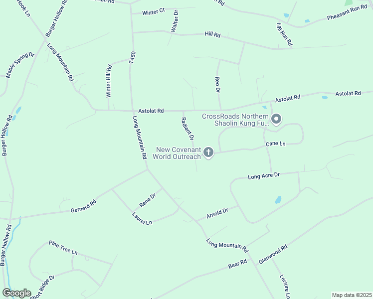map of restaurants, bars, coffee shops, grocery stores, and more near 4138 Radiant Drive in Effort