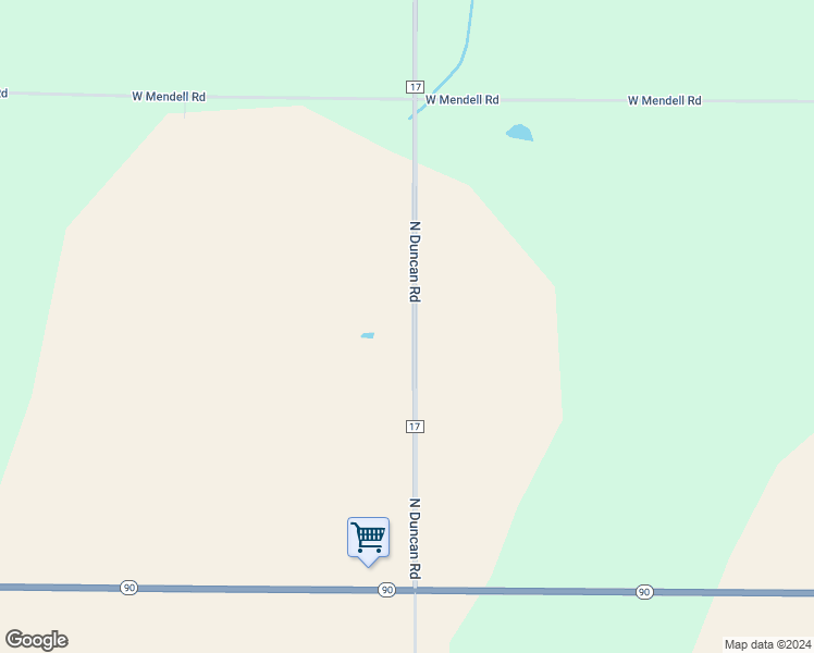 map of restaurants, bars, coffee shops, grocery stores, and more near in Princeville