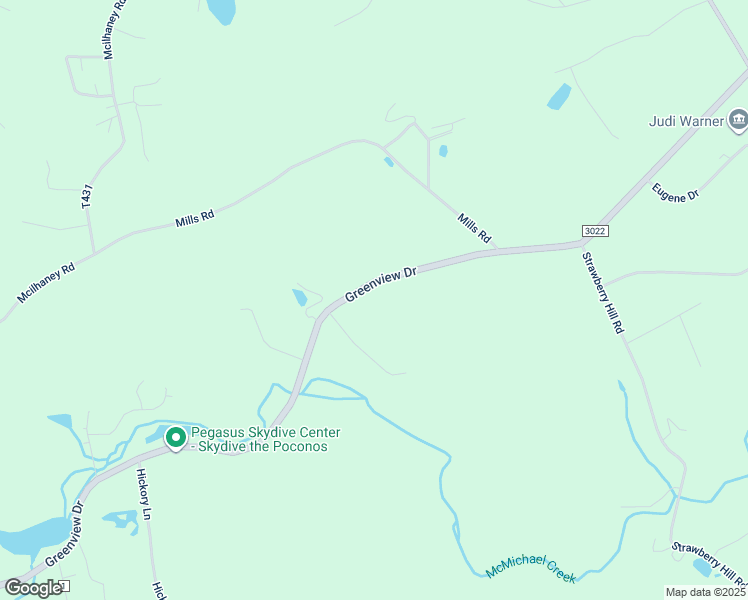 map of restaurants, bars, coffee shops, grocery stores, and more near 536 Greenview Drive in Saylorsburg
