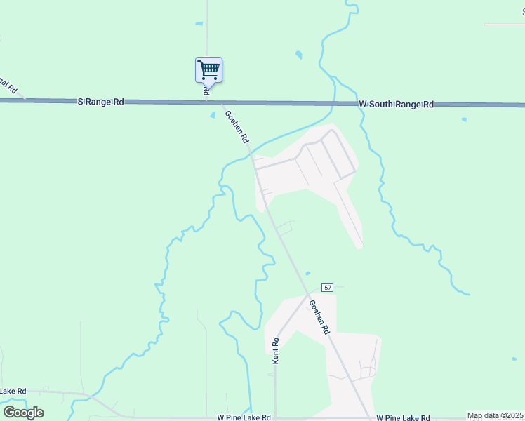 map of restaurants, bars, coffee shops, grocery stores, and more near 12364 Goshen Road in Salem