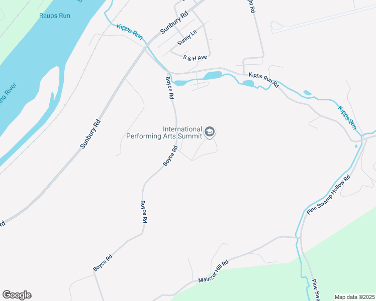 map of restaurants, bars, coffee shops, grocery stores, and more near Boyce Road Exd in Danville