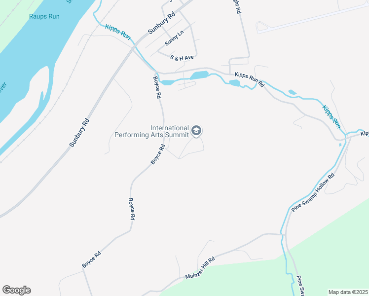 map of restaurants, bars, coffee shops, grocery stores, and more near Boyce Road Exd in Riverside