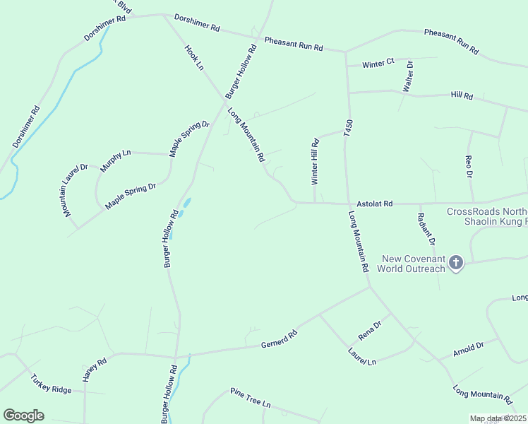 map of restaurants, bars, coffee shops, grocery stores, and more near 102 Twin Pine Court in Effort