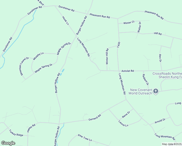 map of restaurants, bars, coffee shops, grocery stores, and more near 102 Twin Pine Court in Effort