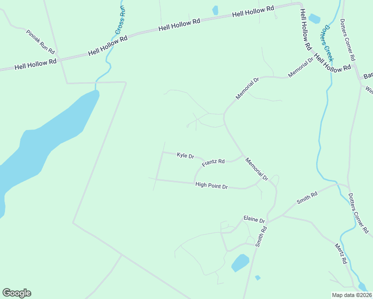 map of restaurants, bars, coffee shops, grocery stores, and more near 10 Kyle Drive in Kunkletown