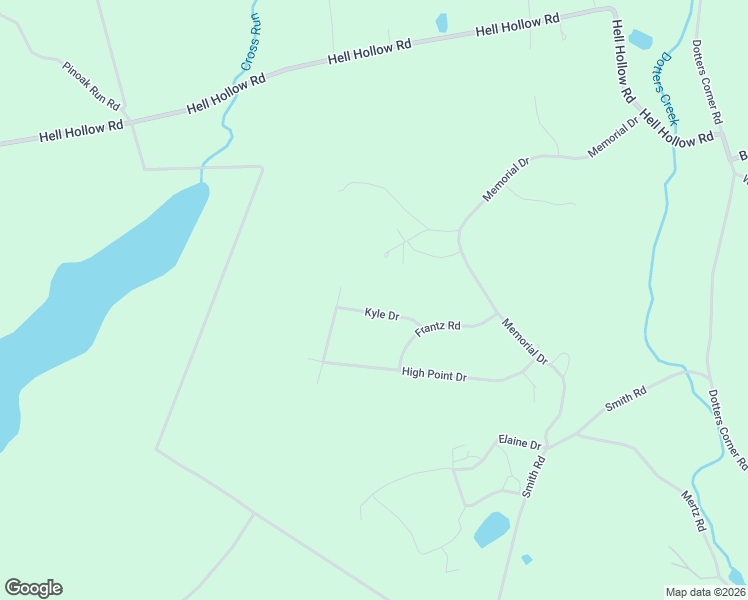 map of restaurants, bars, coffee shops, grocery stores, and more near 10 Kyle Drive in Monroe