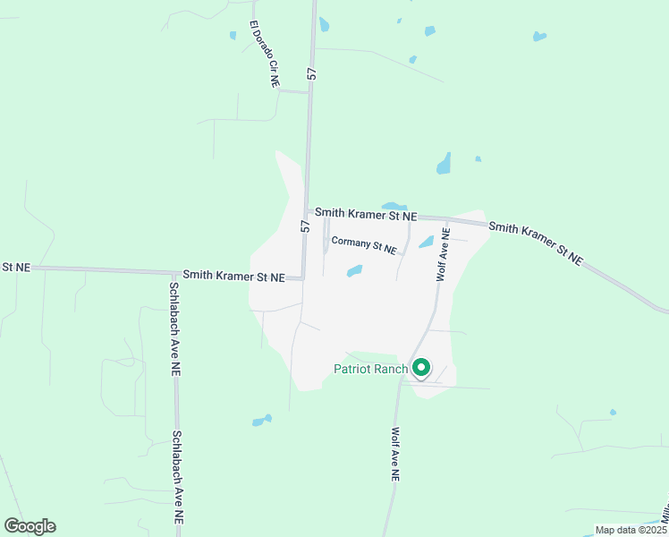 map of restaurants, bars, coffee shops, grocery stores, and more near 11206 Merrimack Avenue Northeast in Hartville