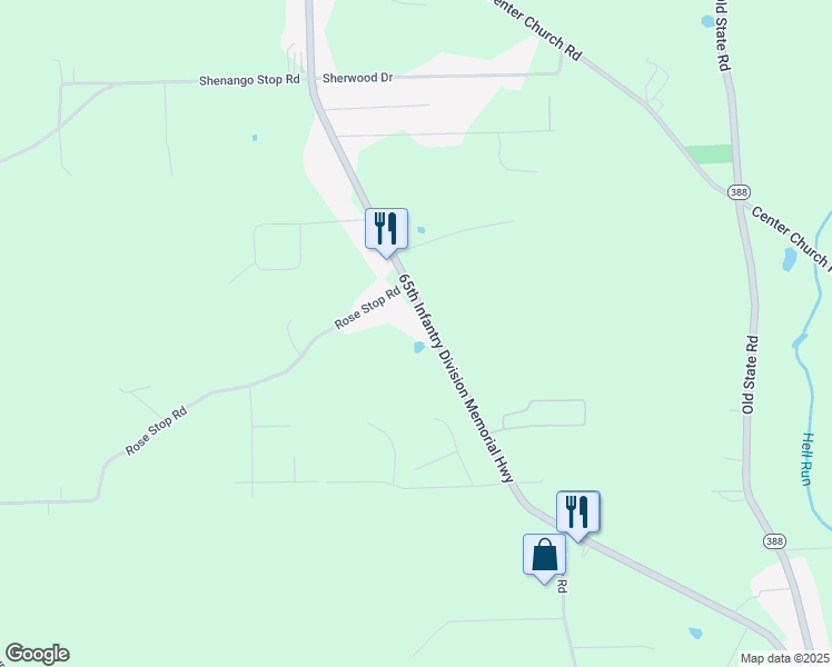map of restaurants, bars, coffee shops, grocery stores, and more near 3512 Ellwood Road in New Castle