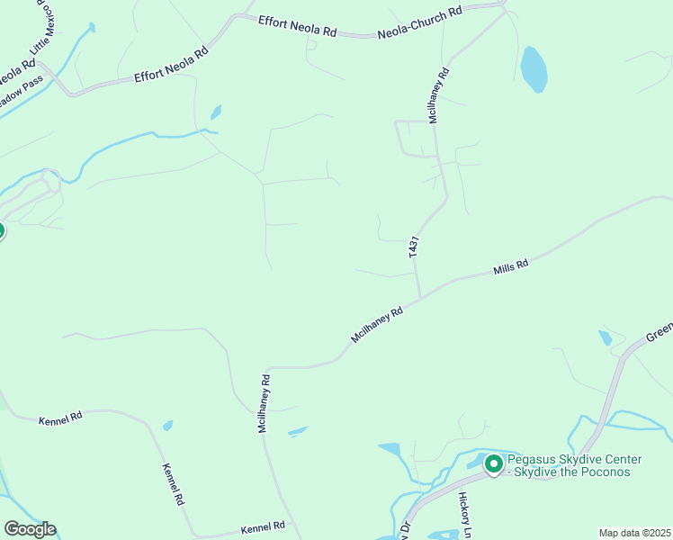 map of restaurants, bars, coffee shops, grocery stores, and more near 4133 Country Meadow Lane in Saylorsburg