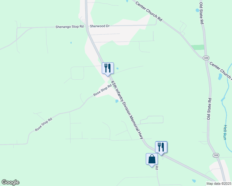 map of restaurants, bars, coffee shops, grocery stores, and more near 3512 Ellwood Road in New Castle