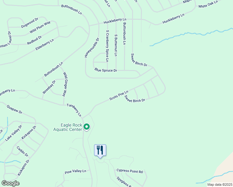 map of restaurants, bars, coffee shops, grocery stores, and more near 968 Scots Pine Lane in Hazleton