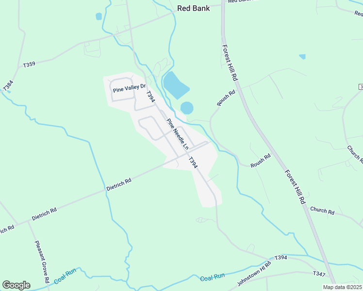 map of restaurants, bars, coffee shops, grocery stores, and more near 0 Johnstown Road in Mifflinburg