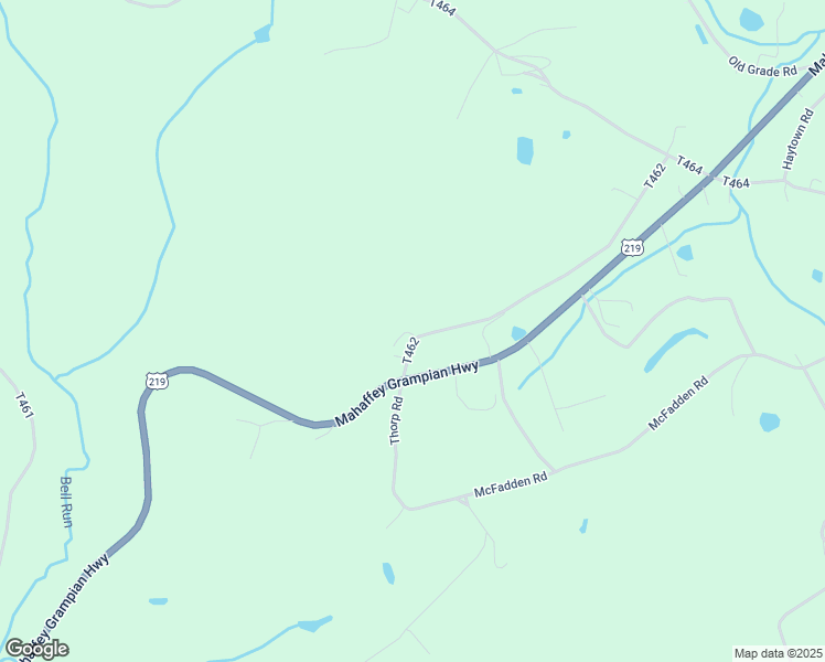 map of restaurants, bars, coffee shops, grocery stores, and more near 2067 Thorp Road in Grampian